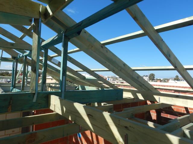 Roof frame inspection in Perth
