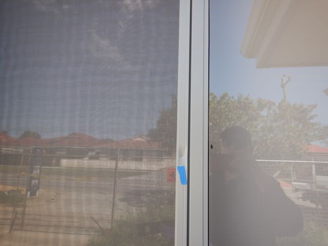 Dent to window frame